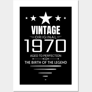 Vintage 1970 - Birthday Gift Posters and Art